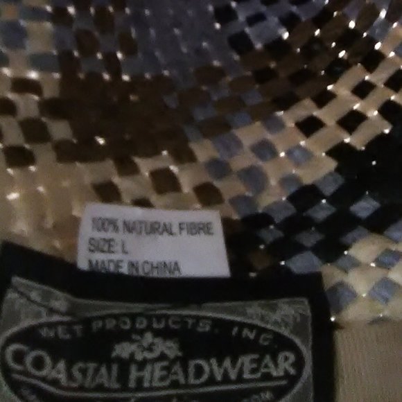 Coastal Headwear Straw Women's Hat Color Multi Color Size Large - Picture 6 of 6